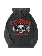 Unshakeable Washed Zip Up Hoodie