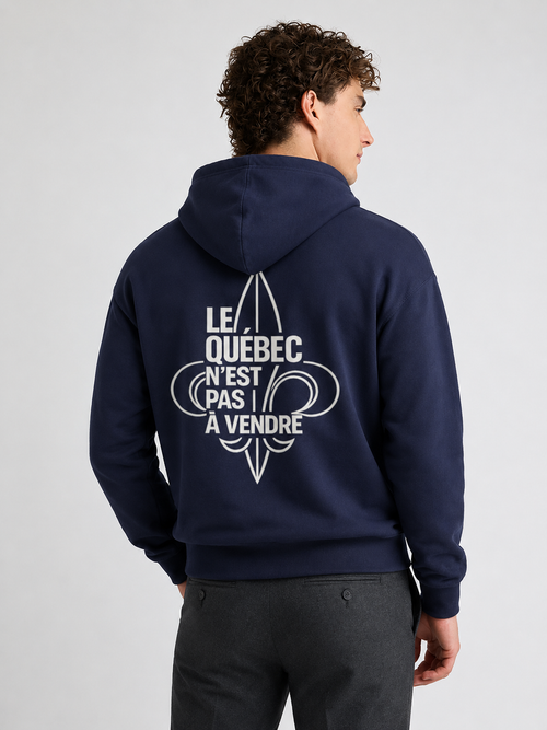 LE QUÉBEC N’EST PAS À VENDRE — Hoodie Oversize