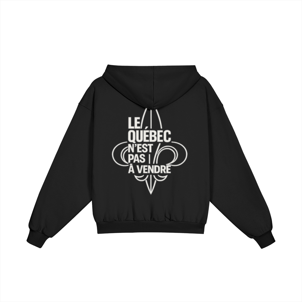 LE QUÉBEC N’EST PAS À VENDRE — Hoodie Oversize