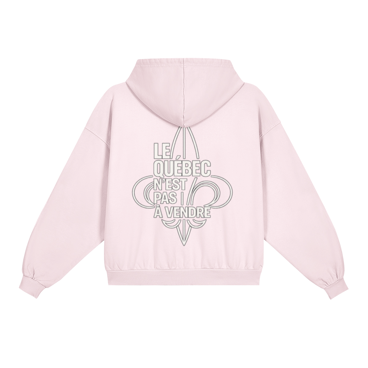 LE QUÉBEC N’EST PAS À VENDRE — Hoodie Oversize