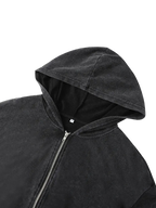 Unshakeable Washed Zip Up Hoodie