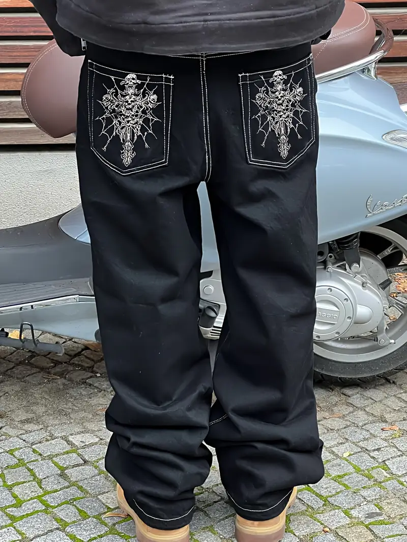 SKLT ☠︎︎ ⋆₊ ♱ Baggy Jeans