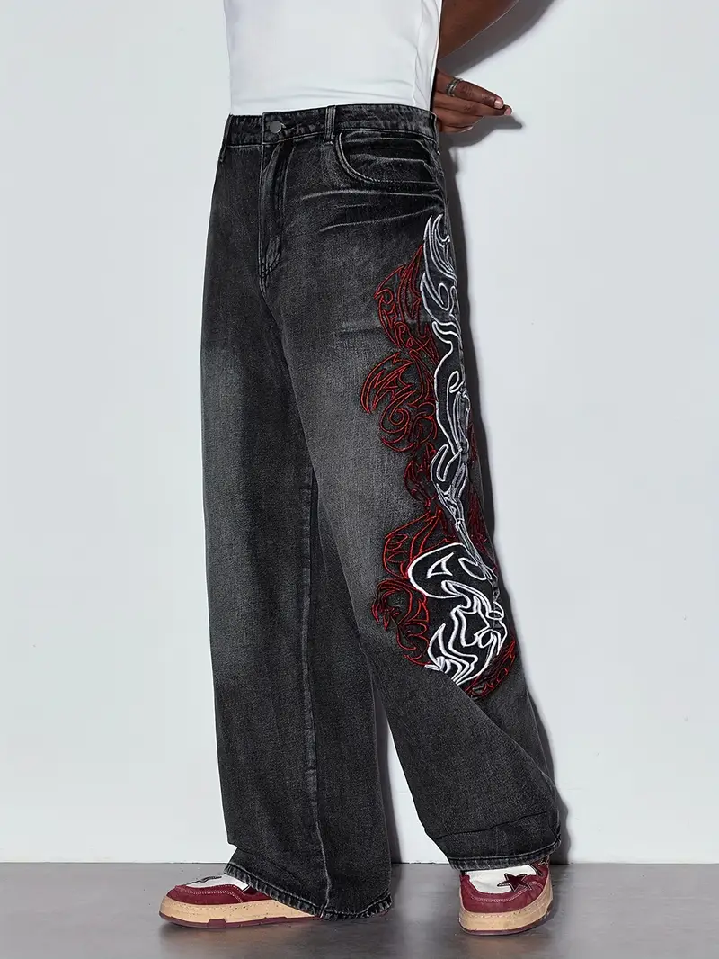 RedWhites Baggy Jeans