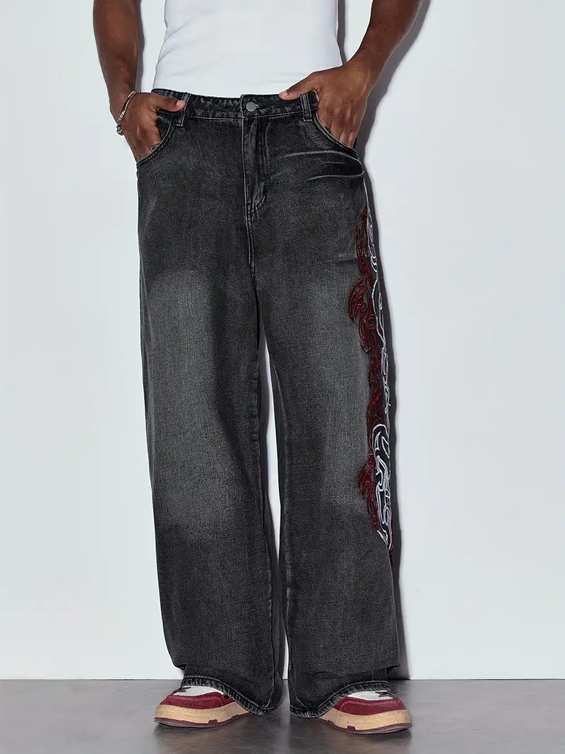 RedWhites Baggy Jeans