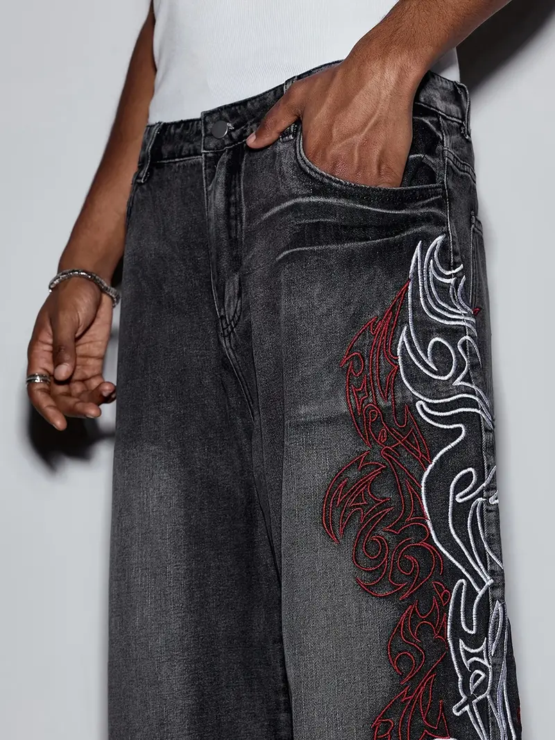 RedWhites Baggy Jeans