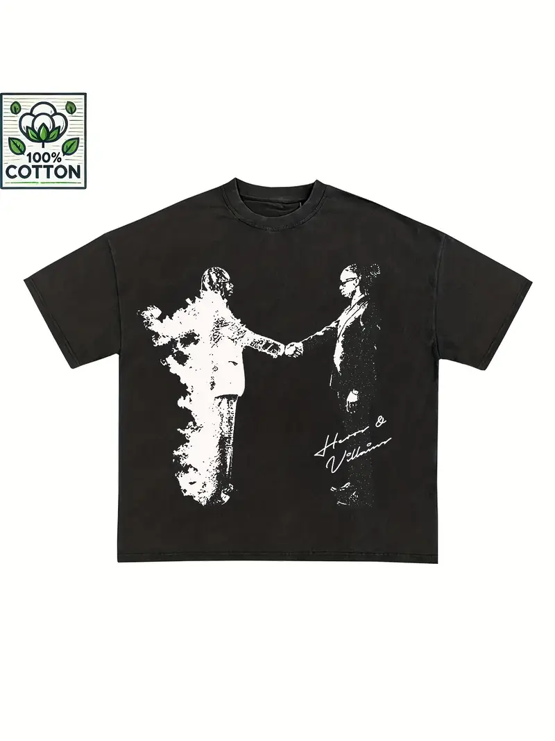 Fire HandShake T-Shirt