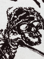 Skeleton Knitted Sweater