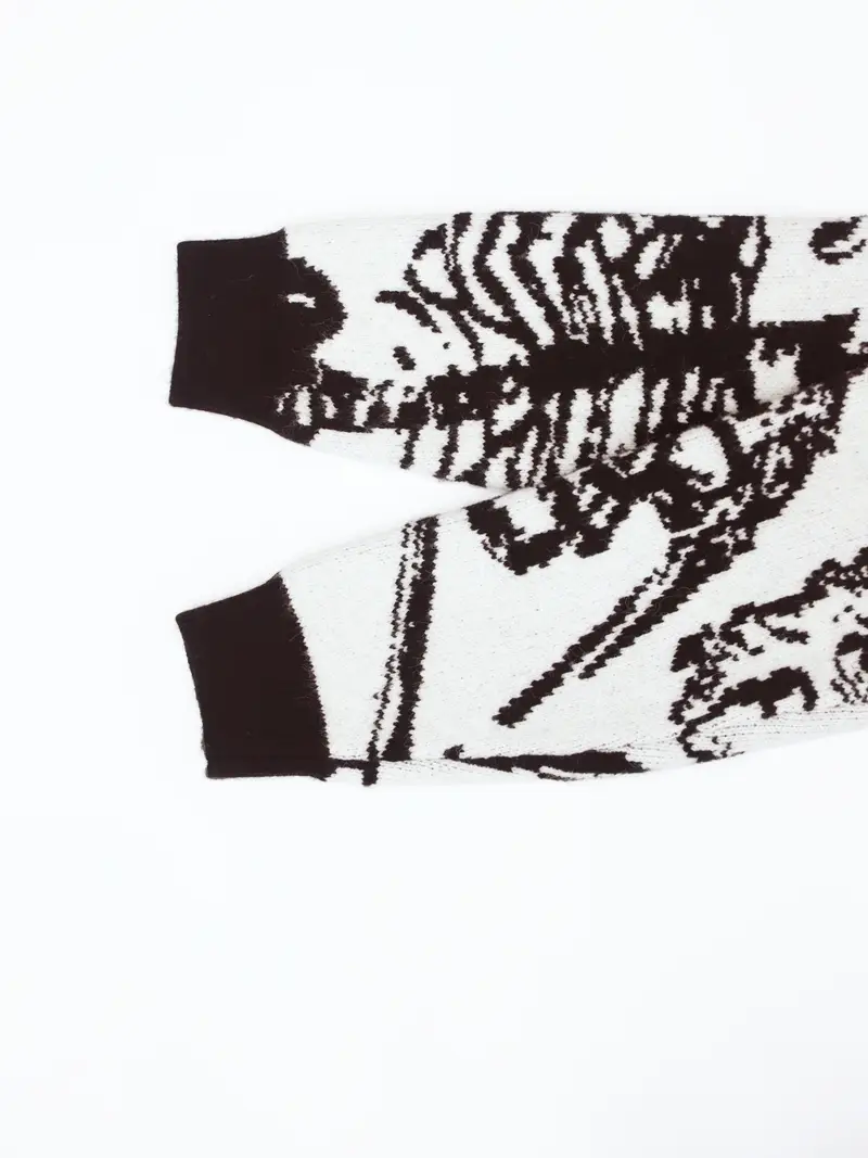 Skeleton Knitted Sweater