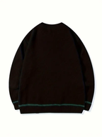 Green Stars Knitted Sweater