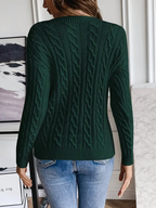 French Green Knit Shirt