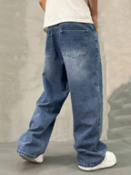 Blue Baggy Jeans