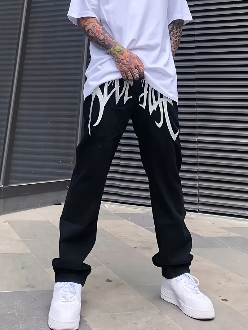 Alphabet Jeans ✯ Red/White/Violet