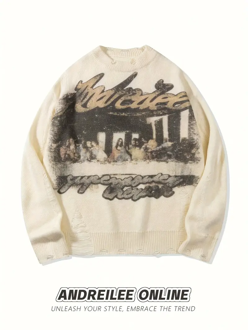 Last Supper Knitted Sweater