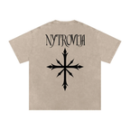 Nytrovia Elephant Emblem Snow-Washed Tee