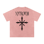 Nytrovia Elephant Emblem Snow-Washed Tee