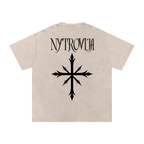 Nytrovia Elephant Emblem Snow-Washed Tee