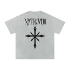 Nytrovia Elephant Emblem Snow-Washed Tee