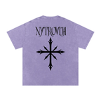 Nytrovia Elephant Emblem Snow-Washed Tee