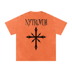 Nytrovia Elephant Emblem Snow-Washed Tee