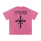 Nytrovia Elephant Emblem Snow-Washed Tee