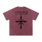 Nytrovia Elephant Emblem Snow-Washed Tee