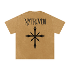 Nytrovia Elephant Emblem Snow-Washed Tee