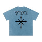 Nytrovia Elephant Emblem Snow-Washed Tee