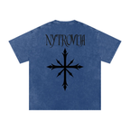 Nytrovia Elephant Emblem Snow-Washed Tee