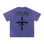 Nytrovia Elephant Emblem Snow-Washed Tee