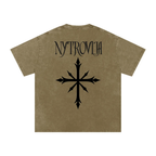 Nytrovia Elephant Emblem Snow-Washed Tee