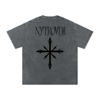 Nytrovia Elephant Emblem Snow-Washed Tee