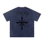 Nytrovia Elephant Emblem Snow-Washed Tee
