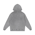 Nytrovia™ Snow Washed Hoodie — Oversized 420gsm