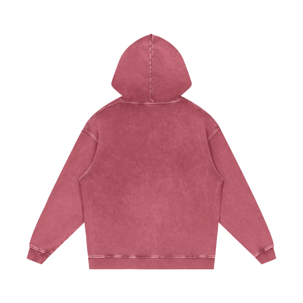 Nytrovia™ Snow Washed Hoodie — Oversized 420gsm