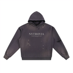 NYTROVIA NIGHTFALL EDITION — Distressed Heavy Hoodie
