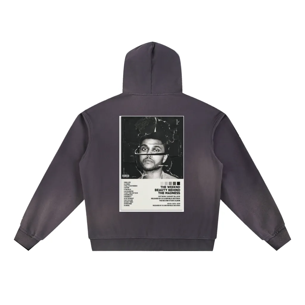 NYTROVIA NIGHTFALL EDITION — Distressed Heavy Hoodie